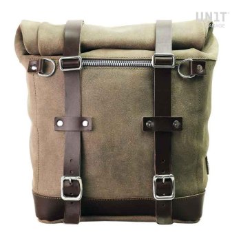 Waxed suede side pannier Scram 22L-30L 