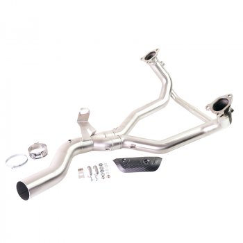 Headpipe without catalitic converter in inox BMW R1300GS