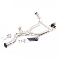 Headpipe inox without catalitic converter BMW R1300GS and ADV