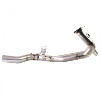 Headpipe without catalitic converter 1250LC in Titanium