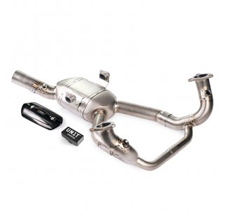 Headpipe Akrapovic Titanium + Engine warning light eliminator EURO 5+ BMW R1300GS and ADV