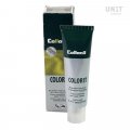 Covering and coloring cream for leather