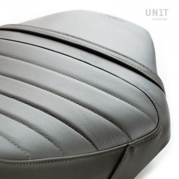 Seat cover in Brown Leather (double seat)