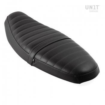 Seat cover in leather (long seat)