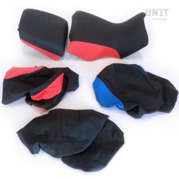 SEAT COVERS BLACK/BLUE