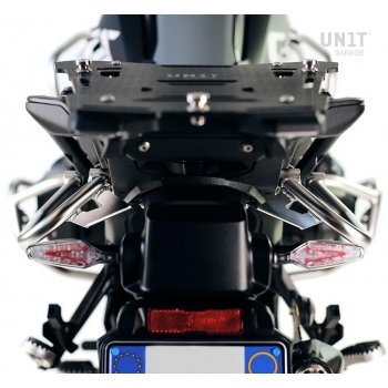 Pair of Atlas Frameless Aluminum panniers 40L+40L + Attachment system for BMW R1300GS Frameless panniers