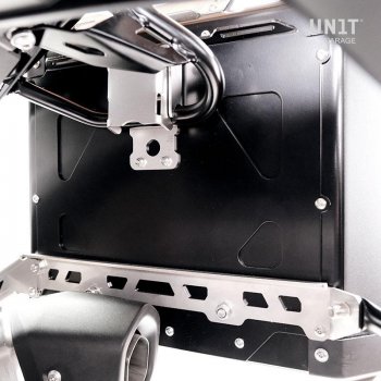 Pair of Atlas Frameless Aluminum panniers 40L+40L + Attachment system for BMW R1300GS Frameless bags