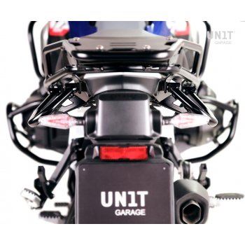 Pair of Atlas Frameless Aluminum panniers 40L+40L + Attachment system for BMW R1300GS Frameless bags