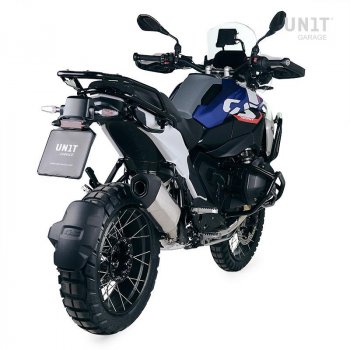 Pair of Atlas Frameless Aluminum panniers 40L+40L + Attachment system for BMW R1300GS Frameless bags