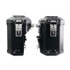 Pair of Atlas aluminium bags 39L+32L