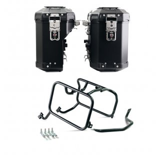 Pair of Atlas aluminium bags 39L+32L + KTM frames for Atlas aluminum side panniers