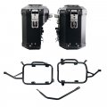 Pair of Atlas aluminium bags 39L+32L + Subframes for aluminum side panniers Atlas BMW F900GS