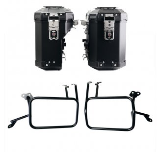 Pair of Atlas aluminium bags 39L+32L + Aluminium bag frames Atlas KTM 1290/1390 Super Adventure S-R