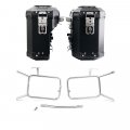 Pair of Atlas aluminium bags 39L+32L + Inox Subframe NineT-Series
