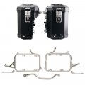 Pair of Atlas aluminium bags 39L+32L + Subframes for aluminum side panniers Atlas BMW R1300GS