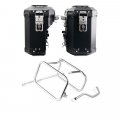 Pair of Atlas aluminium bags 39L+32L + Triumph 1200 XC-XE frames for Atlas aluminum side panniers