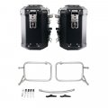 Pair of Atlas aluminium bags 39L+39L + Subframes for aluminum side panniers Atlas ​​​​​​​i modelli BMW R850R - R1100R - R1150R, R850GS - R1100GS - R1150GS & ADV