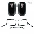 Pair of Atlas bags in Aluminum 40L+40L with R80G/S and R80 GS Basic Frames