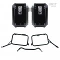 Pair of Atlas bags in Aluminum 47L+47L with R80G/S and R80 GS Basic Frames