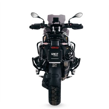 Pair of aluminium Panniers Atlas 47L+41L
