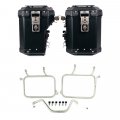 Pair of Atlas aluminium bags 48L+41L + Ducati DesertX frames for Atlas aluminum side panniers