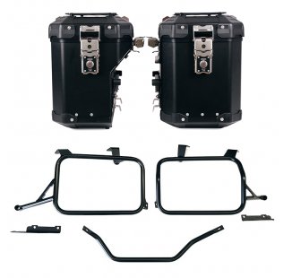 Pair of Atlas aluminium bags 48L+41L + Subframes for aluminum side panniers Atlas Honda CRF1100L Africa Twin & Adventure Sports (2024 until now)