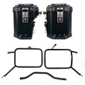 Pair of Atlas aluminium bags 48L+41L + Frames for Atlas aluminum side panniers Triumph Street Scrambler 900 (2026 until now)