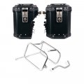 Pair of Atlas aluminium bags 48L+41L + Triumph 1200 XC-XE frames for Atlas aluminum side panniers