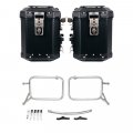 Pair of Atlas aluminium bags 48L+48L  + Subframes for aluminum side panniers Atlas ​​​​​​​i modelli BMW R850R - R1100R - R1150R, R850GS - R1100GS - R1150GS & ADV