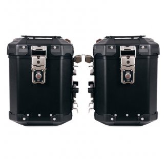 Pair of Atlas aluminium bags 48L+48L 