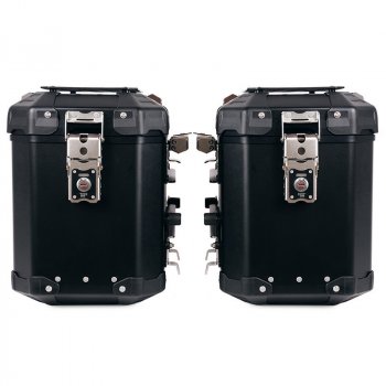 Pair of Atlas aluminium bags 48L+48L 