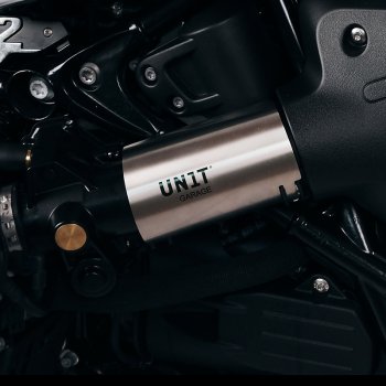 Pair of inox intake covers BMW R12 G/S