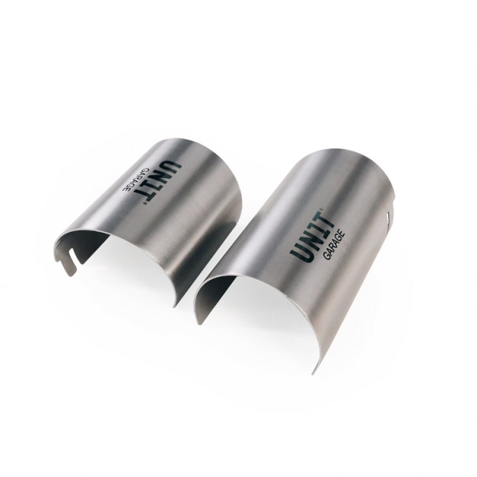 Pair of inox intake covers BMW R12 NineT and R12
