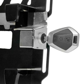 Pair of aluminium plates for BMW R1300GS ADV pannier mounts