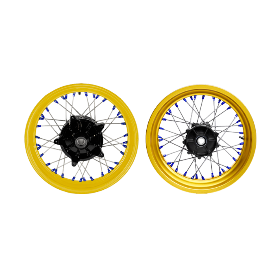 Pair of Alpina STS Tubeless Spoked Wheels BMW F450GS