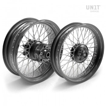 Pair of spoked wheels Ducati Cafe Racer 800 48M6