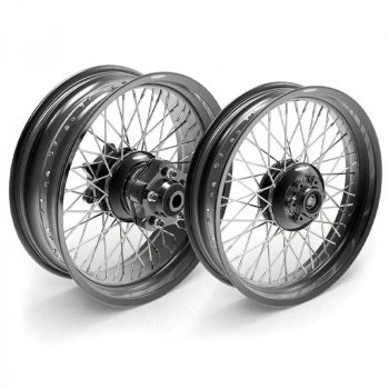 Pair of spoked wheels Ducati Desert Sled 800 48M6