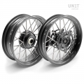 Pair of spoked wheels NineT 24M9