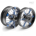 Pair of spoked wheels NineT 24M9 SX-Spider tubeless (2014-2016)