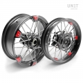 Pair of spoked wheels NineT Racer & Pure 24M9 SX tubeless