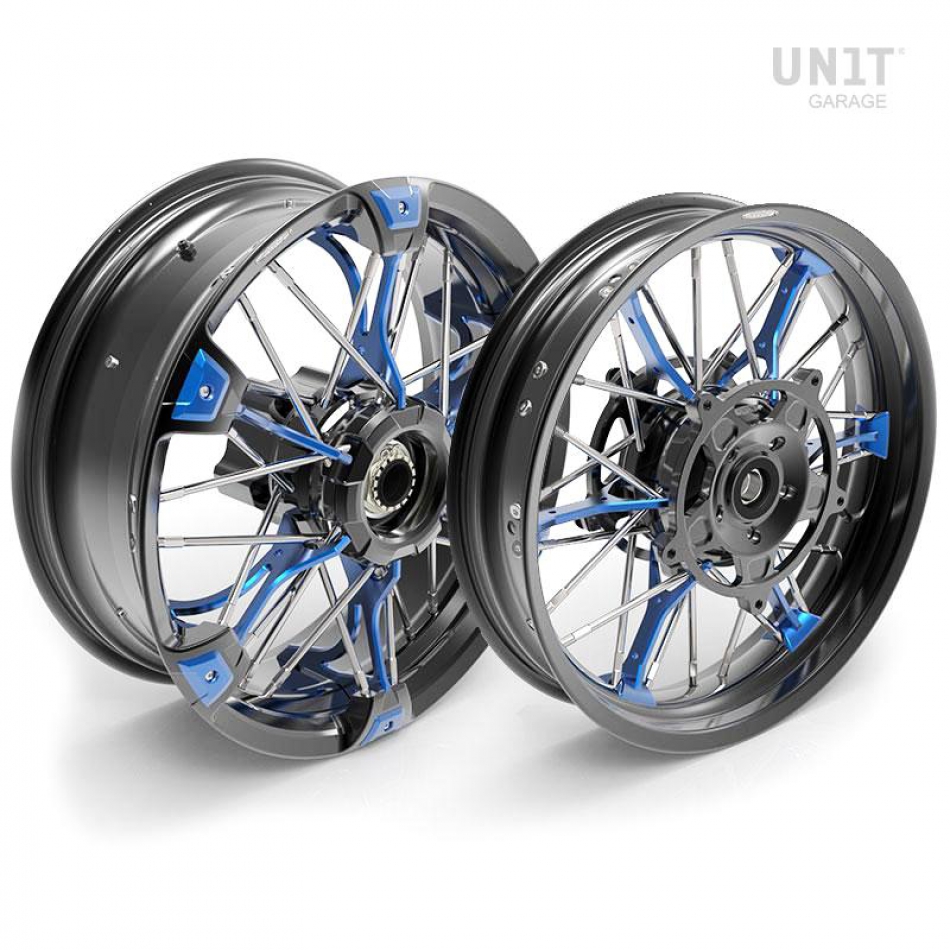 Pair of spoked wheels NineT UrbanGS 24M9 SX-Spider Tubeless