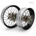 Pair of spoked wheels Pan America 24M9 in Carbon