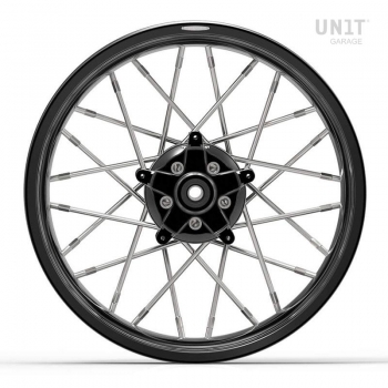 Pair of spoked wheels Yamaha MT09 ABS 24M9