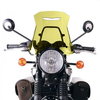 Windshield with GPS support for Triumph Bonneville T100 (2017 until now)