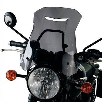 Windshield with GPS support for Triumph Bonneville T100 (2017 until now)