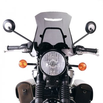 Windshield with GPS support for Triumph Bonneville T100 (2017 until now)