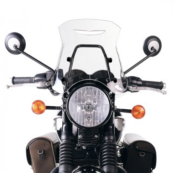 Windshield with GPS support for Triumph Bonneville T100 (2017 until now)