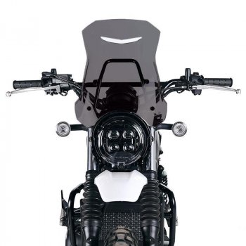 Windshield with GPS support for Honda CL500