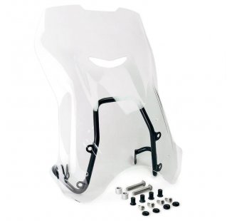 Windshield with GPS support for nineT Urban GS