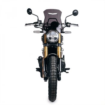Windshield with GPS support for Royal Enfield Bear 650